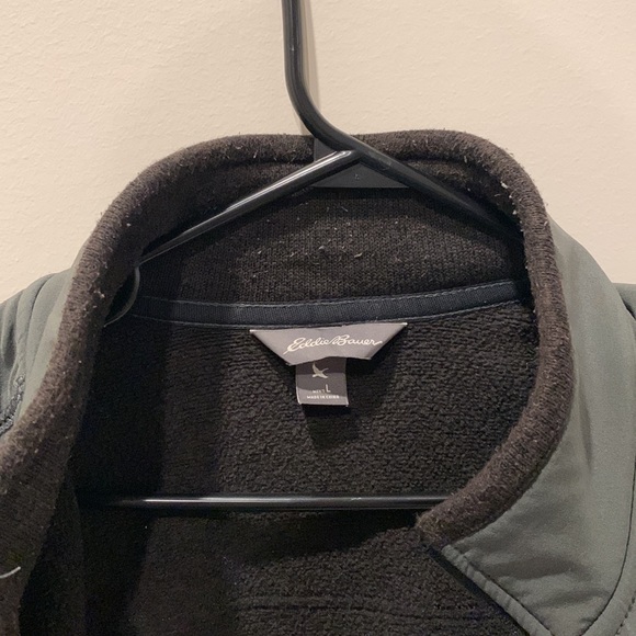 Eddie Bauer Full Zip Fleece Sweater - Picture 4 of 4